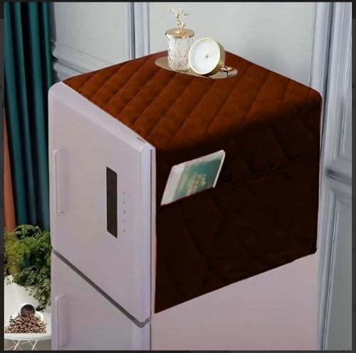 Cotton Luxe Quilted Fridge Cover