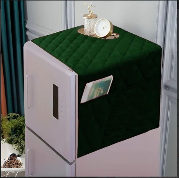 Cotton Luxe Quilted Fridge Cover