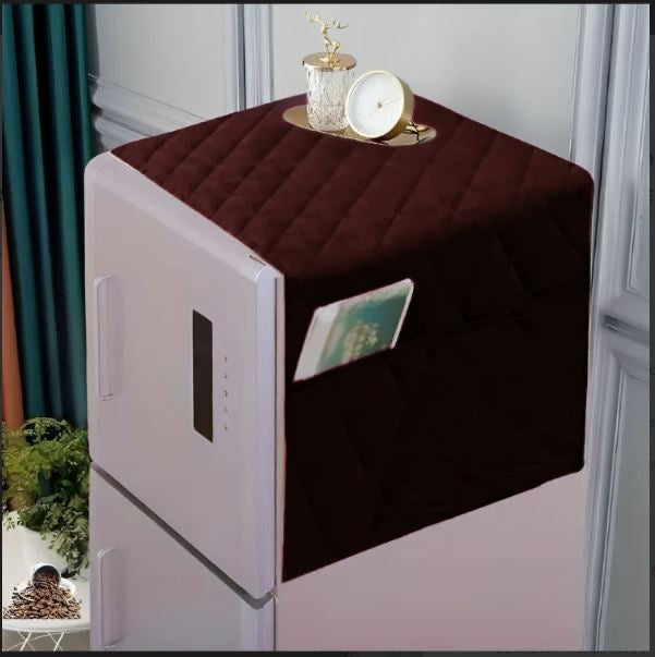 Cotton Luxe Quilted Fridge Cover