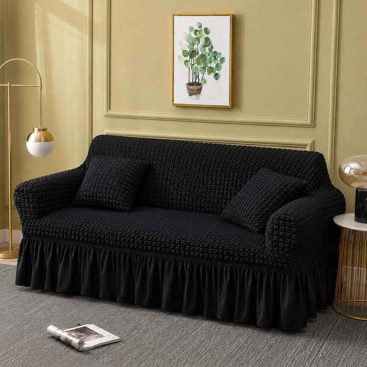 Bubble Luxury Stretch Sofa Covers