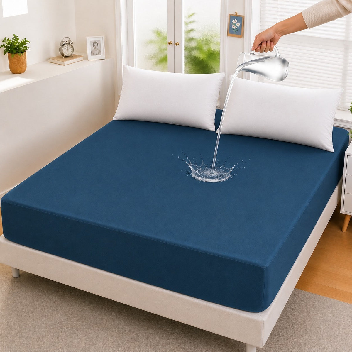 Micro Fitted Waterproof Mattress Cover