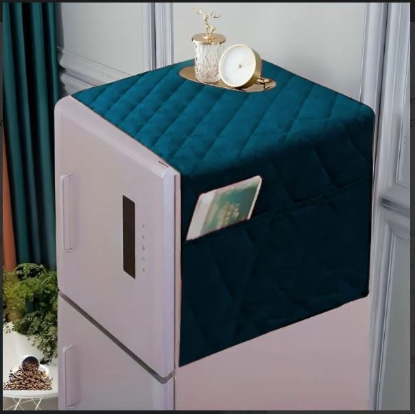 Cotton Luxe Quilted Fridge Cover