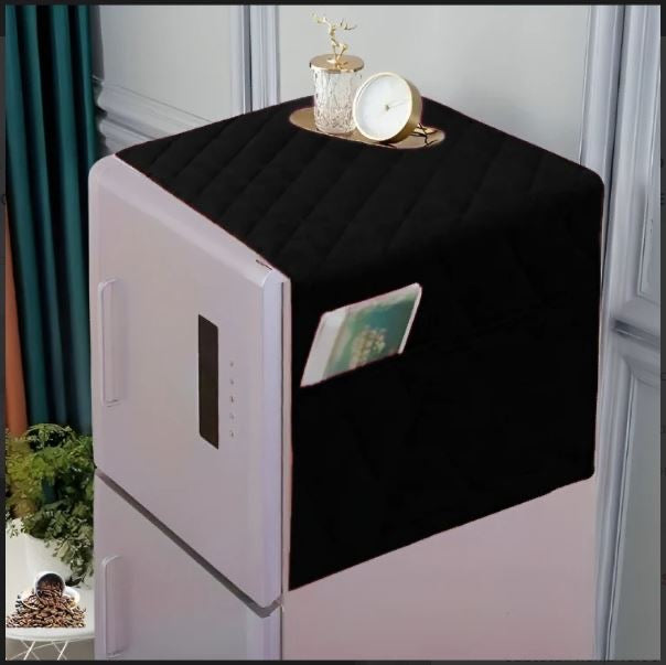 Cotton Luxe Quilted Fridge Cover