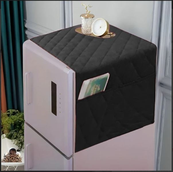Cotton Luxe Quilted Fridge Cover